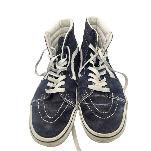 Vans Sk8-Hi Navy Blue Mens 8/Women's 9.5 - Picture 1 of 6